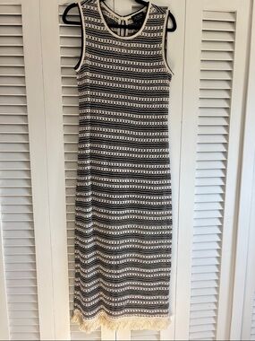 Women’s jcrew crochet tank dress sz small
